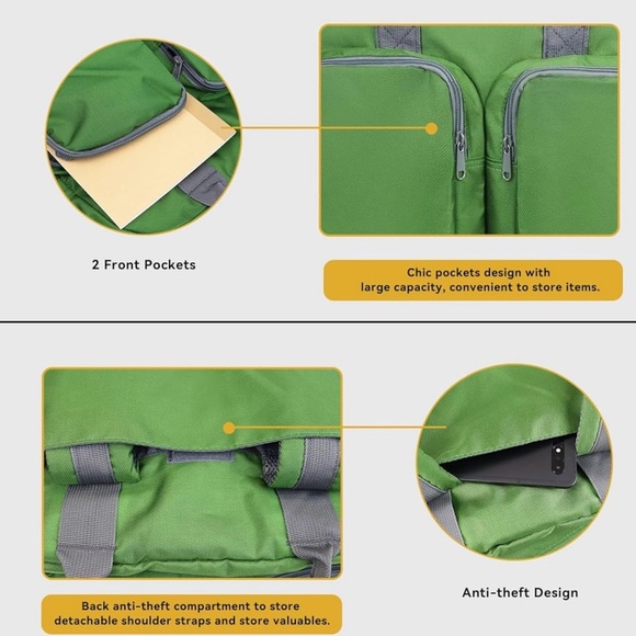 Carry on Backpack Flight Approved, Frontier Airlines Fit for 17in Laptop - Picture 4 of 6